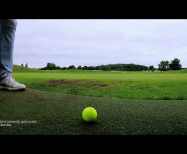 Golf Practice | Preparing for Saturday. Sep 2020. No Talking