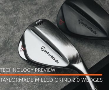TaylorMade Milled Grind 2.0 Wedges