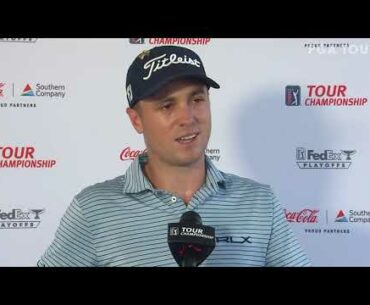 Justin Thomas Saturday Flash Interview 2020 Tour Championship - FedEx Cup Playoffs