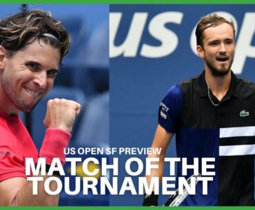 US OPEN 2020: Medvedev vs. Thiem SF PREVIEW | THE SLICE