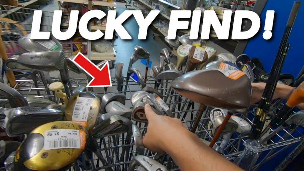 We ALWAYS Get LUCKY Finding GOLF CLUBS At This GOODWILL!! FOGOLF