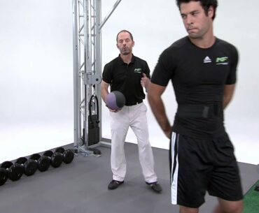 Golf Exercise - Medicine Ball Rotation