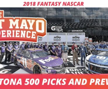 Fantasy NASCAR - 2018 Daytona 500 Picks, Preview and DraftKings NASCAR Strategy