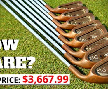 HOW EXPENSIVE AND RARE ARE THESE PING COPPER IRONS!?