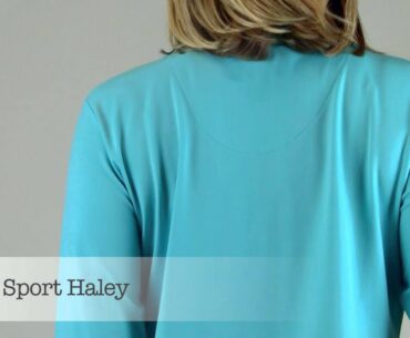 Gold Zip Solid Golf Polo