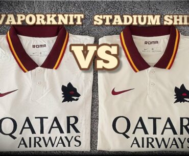 2020/21 AS Roma Authentic vs Replica Review & Size info