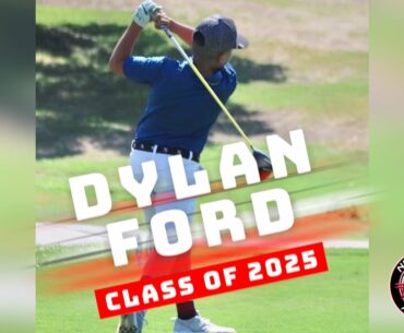 Class of 2025 Dylan Ford | Golf Highlights | September 2020