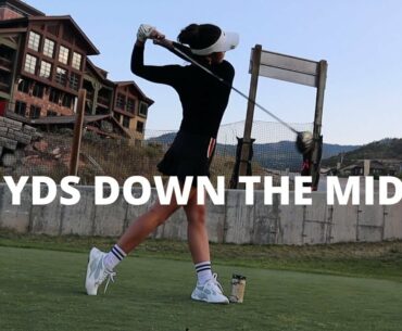 NO MORE MISSED FAIRWAYS - Driver Swing Lesson w/ Kat