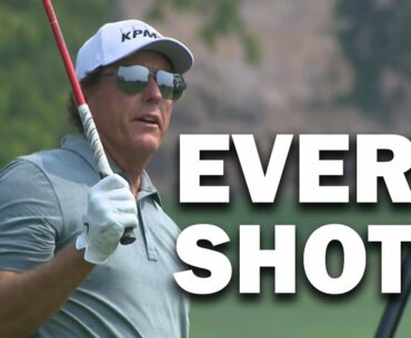 Phil Mickelson 3rd Round at the 2020 Safeway Open | Every Shot