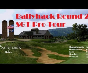 Safeway Open [PRO] Round 2 - Ballyhack - Simulation Golf Tour