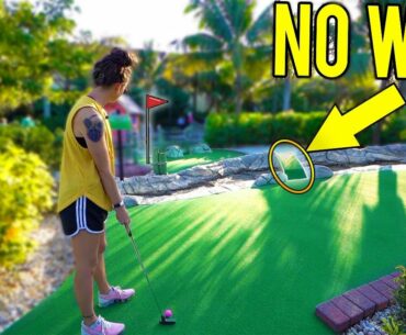 This Can Not Be Worth The Risk! - Mini Golf Hole In One and More!