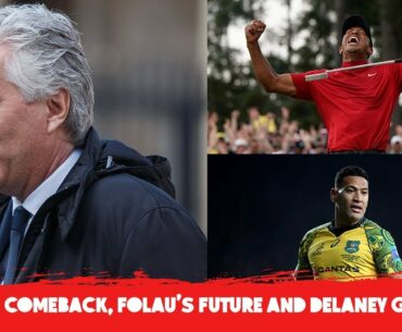 John Delaney's 'resignation', Tiger Woods' comeback and Folau's Future | The Newsround