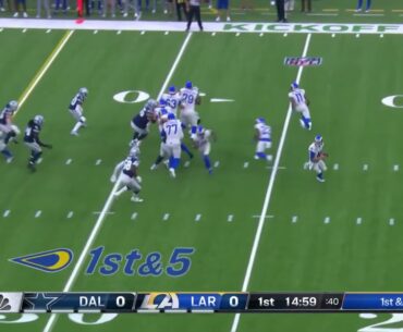 Robert Woods Sets Up Brown For Opening Drive Rams Touchdown