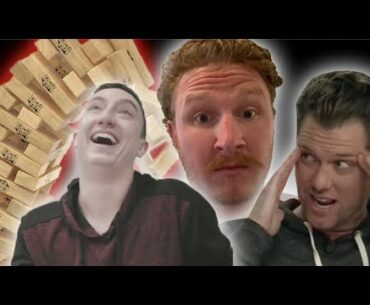 KFC Makes his Jenga Debut! High Stacking Game with Feits, Hubbs, & Tommy