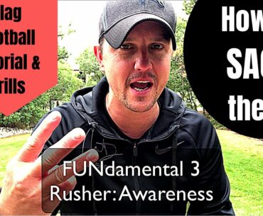 Flag Football Tutorial | How to RUSH the QB | SACK the Quarterback | Blitz Strategies that work