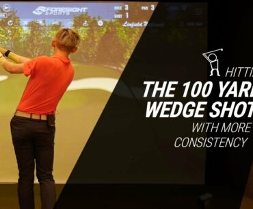 An Alternative Way to Hit the 100 Yard Wedge Shot for More Consistency