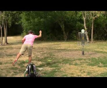 Illinois Open Series 103, Eagle Ridge Disc Golf: Round 2 Front 9 MPO Lead Card, 8/30/2020