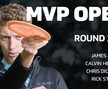 2020 MVP OPEN | RD1, F9 | Conrad, Heimburg, Dickerson, Steehler | DISC GOLF COVERAGE