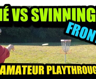 Discgolf Amateur Playthrough DM Special - Svinninge Front 9