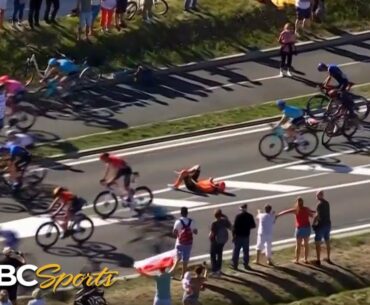 Tour de France 2020: Stage 10 plagued with third crash as road narrows | NBC Sports