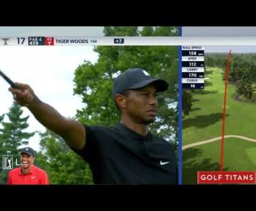 Triple & Double Bogeys | Tiger Woods | 2020 BMW CHAMPIONSHIP