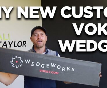 MY NEW CUSTOM VOKEY SM8 WEDGES