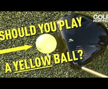 Should you play a yellow ball? + GIVEAWAY! Golf Monthly