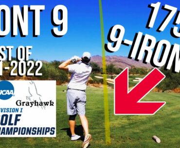 DESERT DISTANCE @ '20-'22 NCAA Golf Championships Venue | Grayhawk RAPTOR Front 9 Course Vlog
