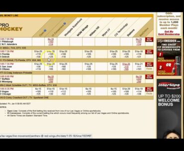 DFS NHL Strategy Series - Vegas Odds