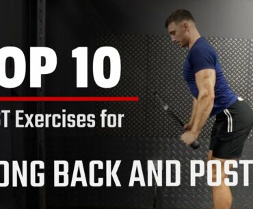 10 BEST Exercises for Strong back and posture