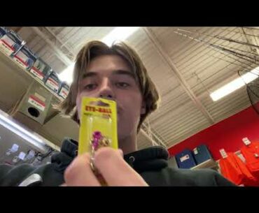 First Bass Fishing Tournament Shopping