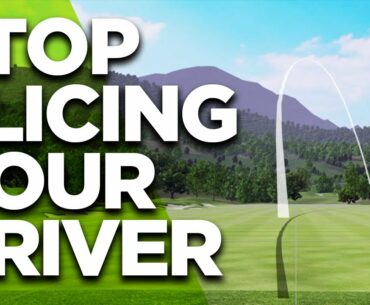 SIMPLE CHANGE TO STOP SLICING YOUR DRIVER