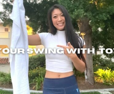 Home Golf Drills with Towel - Hit Farther and Straighter
