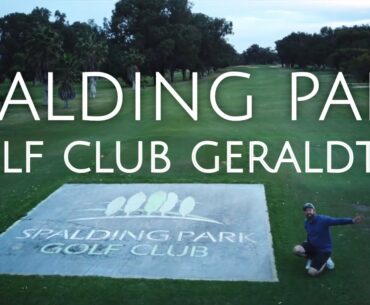 SPALDING PARK GOLF CLUB // Best Greens Ever? // New course #16 of 2020