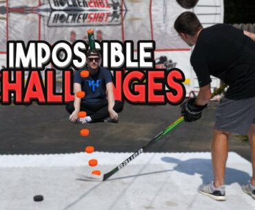 IMPOSSIBLE HOCKEY CHALLENGES *TRUST SHOT*