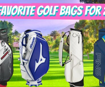 THE BEST GOLF BAGS FOR 2020 | OUR REVIEW OF THE TOP STAND BAGS CART BAGS AND TOUR STAFF GOLF BAGS