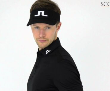 J Lindeberg KV TX Polo Shirt Black