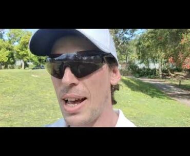 gosford golf course front nine best score yet jimi vs gary vs matt