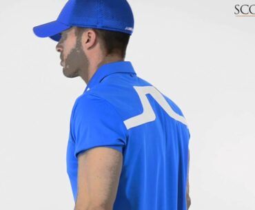 J Lindeberg KV TX Polo Shirt Blue