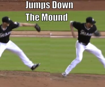 Carter Capps Showing Off His Crazy Windup