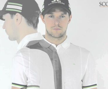 J Lindeberg William TX Polo Shirt White