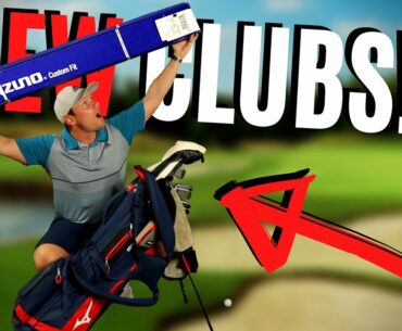 I’M NOT PROUD OF THIS... UNBOXING “MY NEW” GOLF CLUBS!?
