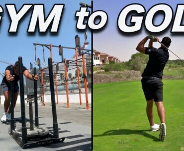 A GOLF SWING WITH NO FLEXIBILITY