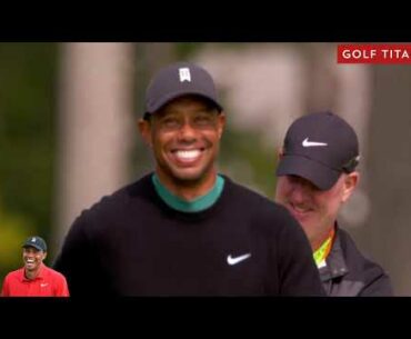 Tiger Woods Showing Off in Practice Round | 2020 US OPEN