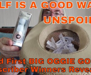 GOLF IS A GOOD WALK UNSPOILED... PLUS TITLEIST PROV1 BALL GIVEWAY RESULT