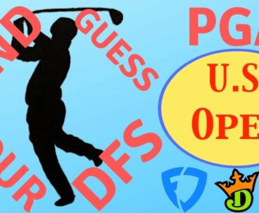 US Open 2nd Guess Your DFS - PGA Dfs Picks & Preview Live Show 2020