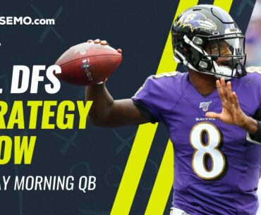 NFL DFS Strategy Show: Monday Morning QB Week 2 Monday 9/14 - DraftKings, FanDuel, Yahoo DFS