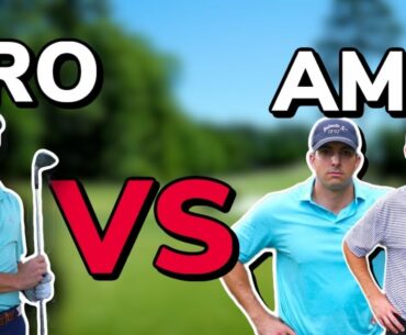 2 v 1. Pro vs Ams. Can I Get Another Win on the Channel?? | Bryan Bros Golf