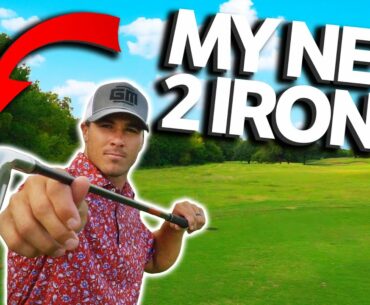 REVEALING MY OWN 2 IRON. This is the BEST club I have ever hit! | Micah  Morris | Beat my Record |