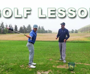 What I Learned about my Golf Swing in My Golf Lesson!